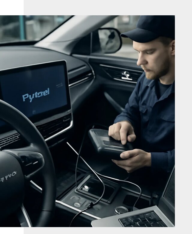 Русификация автомобилей Jetour с адаптацией меню в Комсомольске-на-Амуре