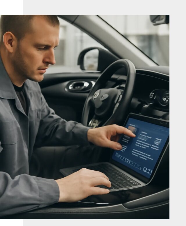 Русификация приборной панели автомобиля Lynk Co в Комсомольске-на-Амуре